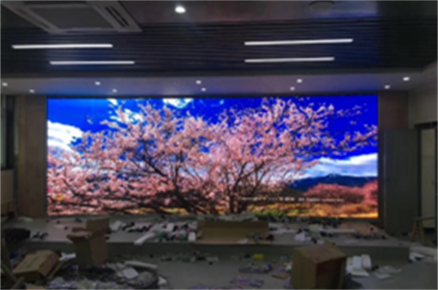 重庆职教 室内P1.53高清全彩 